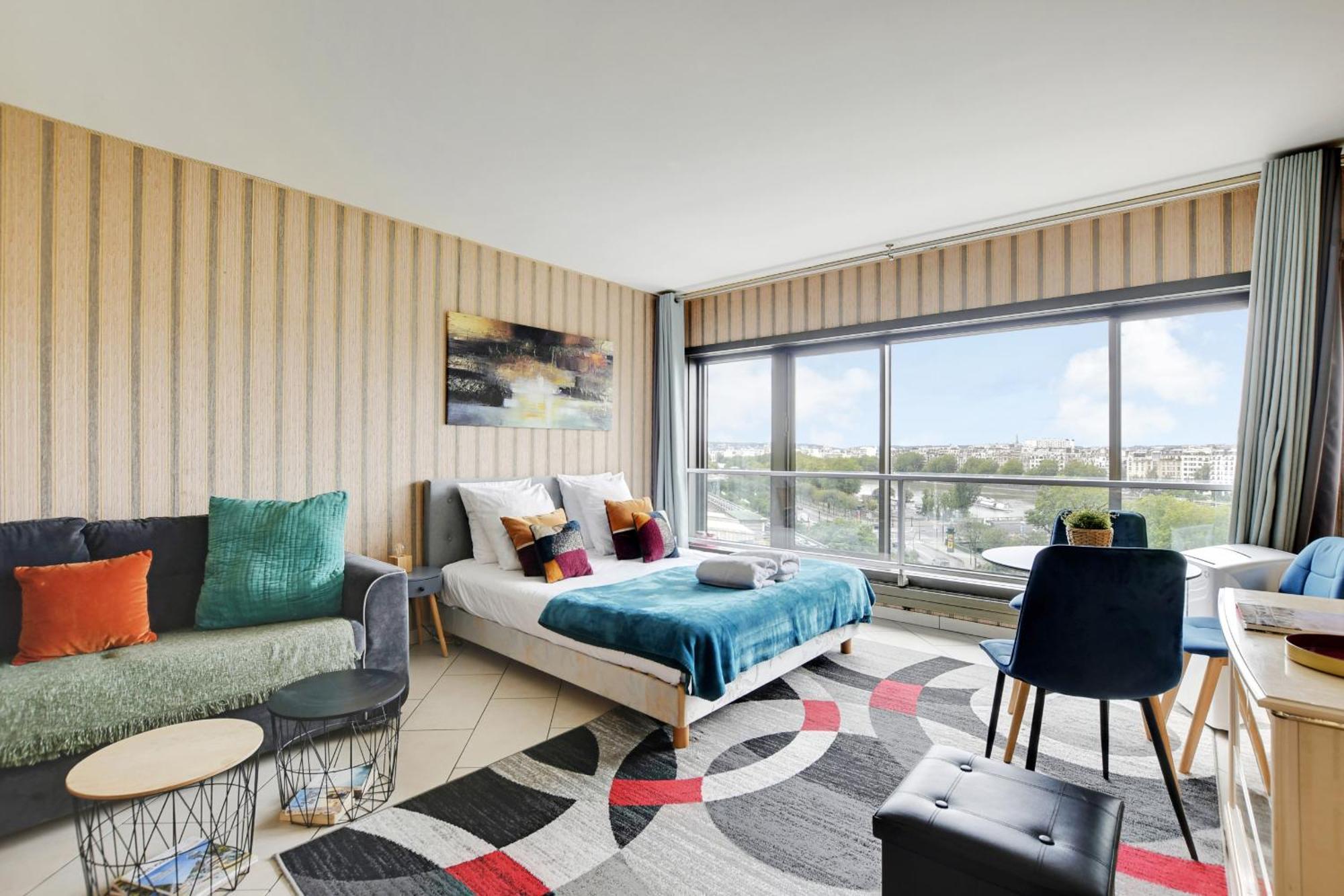 Apartment Seine & Eiffel Flat Ac Paris